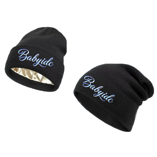 Winter Hair Care Satin Lined Beanie,Reduce Frizz,Anti-Static,Maintain Hairstyle, Keep Hair Smooth